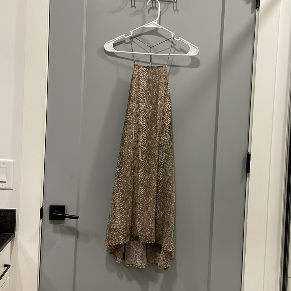 Snakeskin dress size small